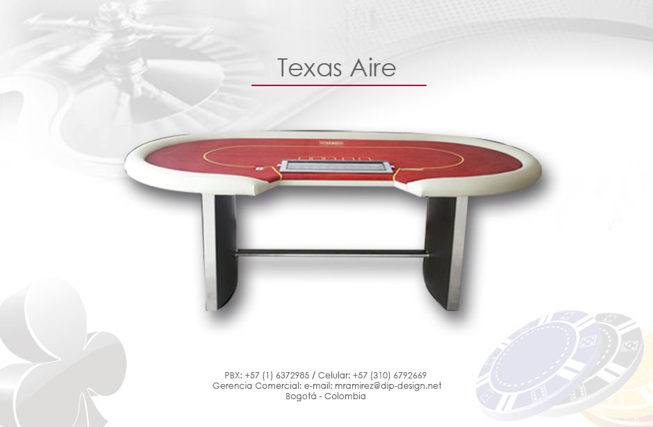 Mesa para casino Texas Aire